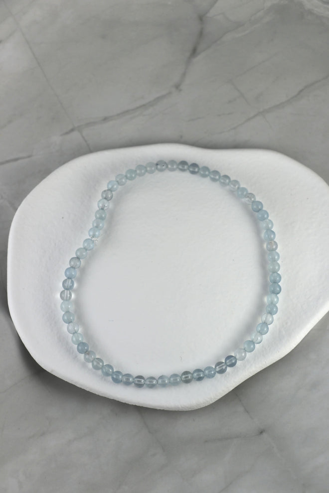 I AM clear - Aquamarin Fusskettchen