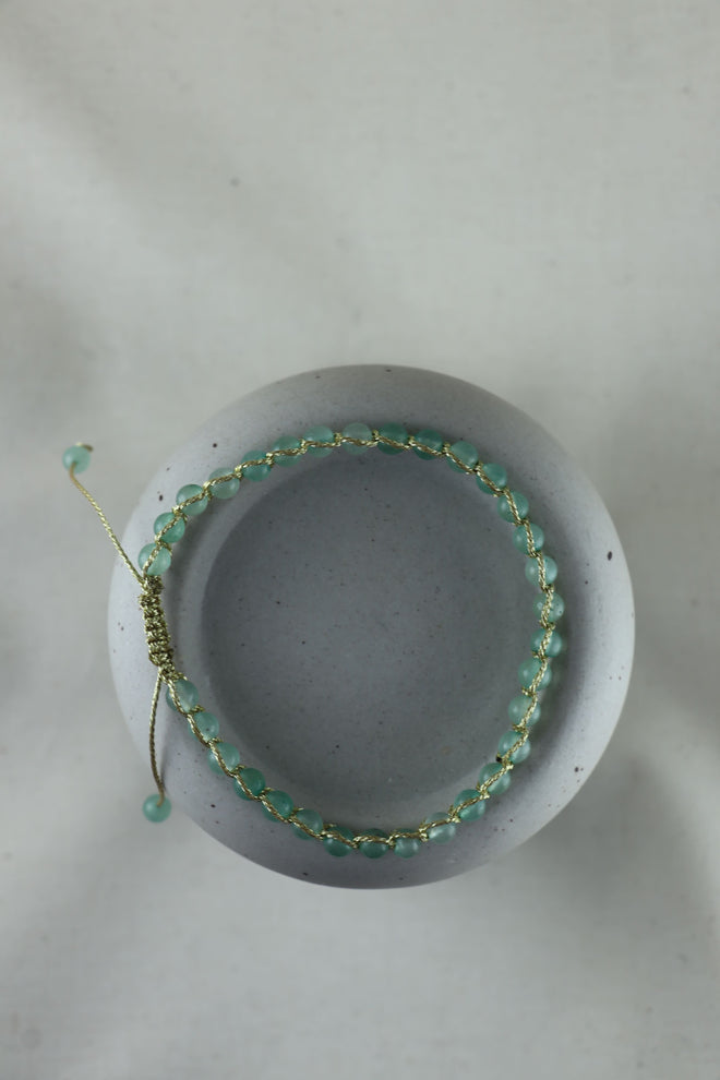 I AM abundant - Aventurin Armband Wayan