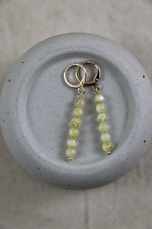 I AM whole - Boucles d'oreilles Citrine 6 boules