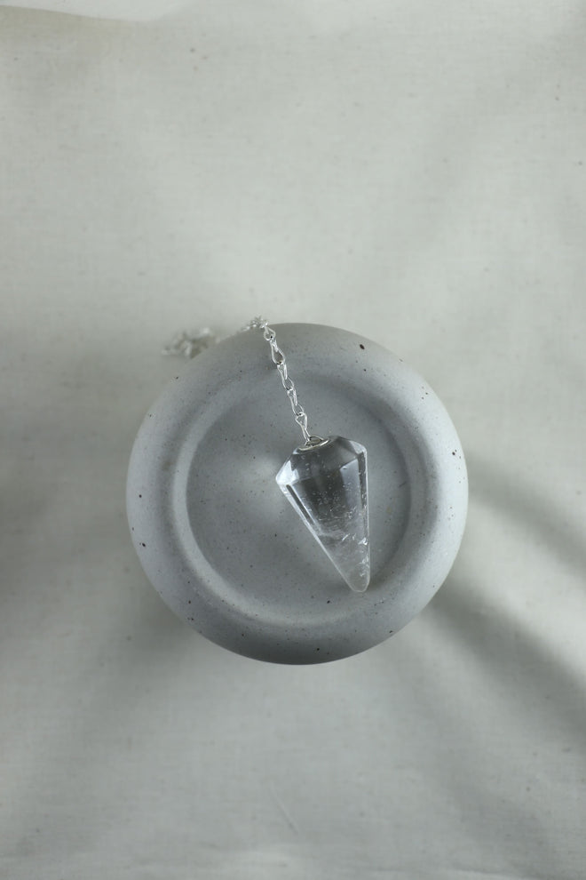 I AM safe - Pendule en cristal de roche