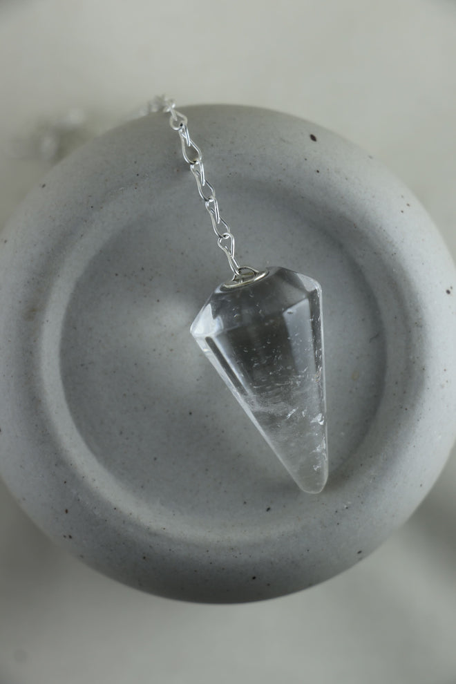 I AM safe - Pendule en cristal de roche