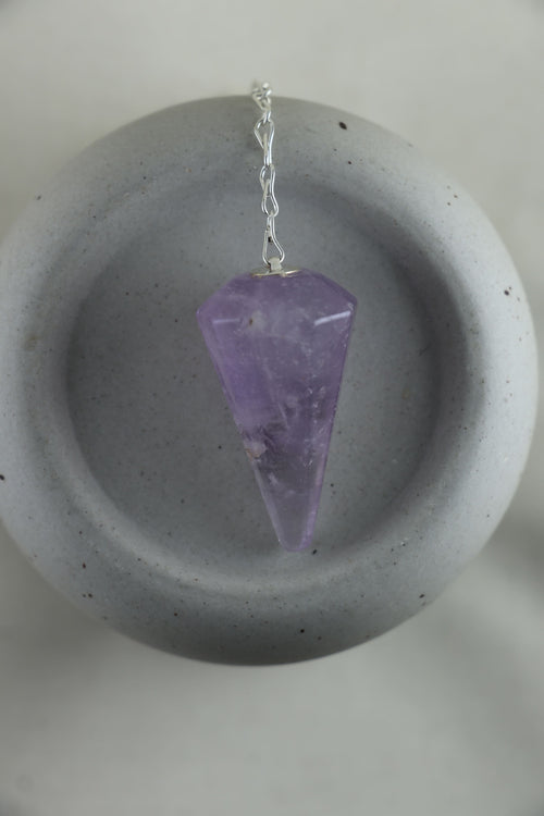 I AM clarity - Pendolo in ametista