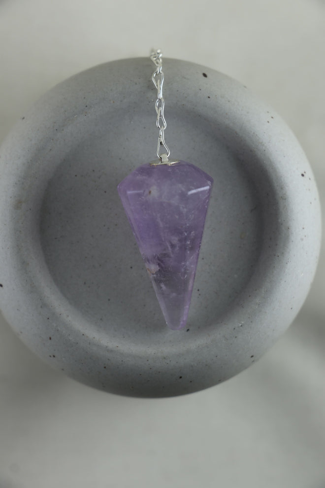 I AM clarity - Pendule en améthyste