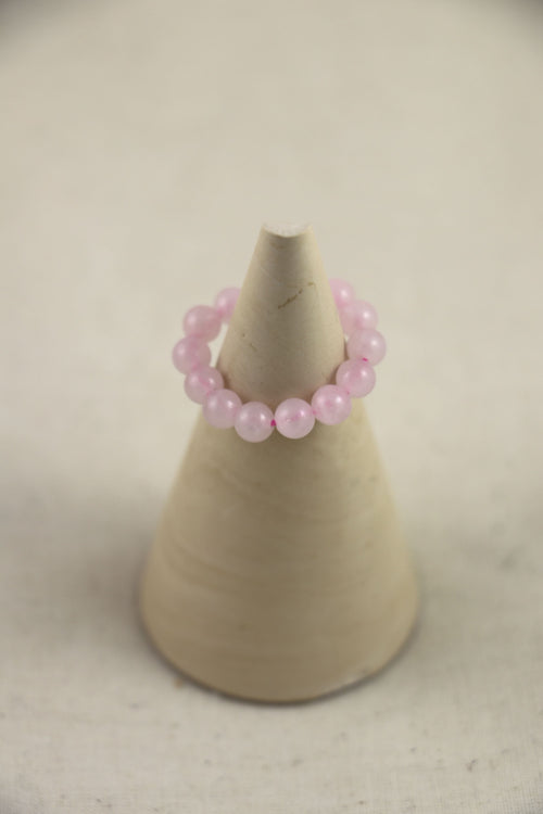 I AM love - Bague en quartz rose