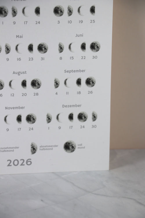 calendrier lunaire 2026