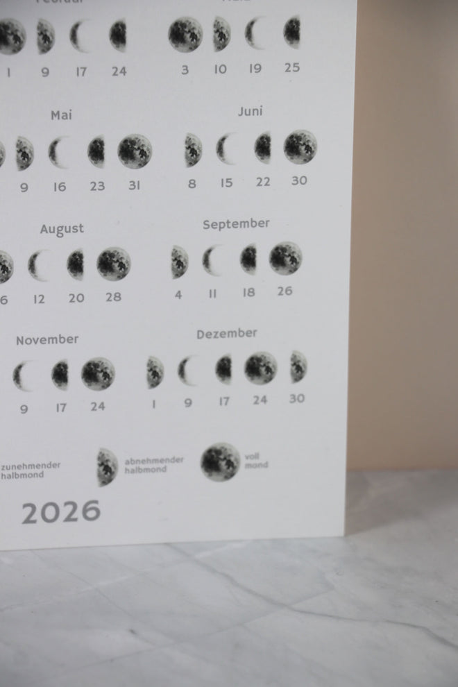 Mondkalender 2026