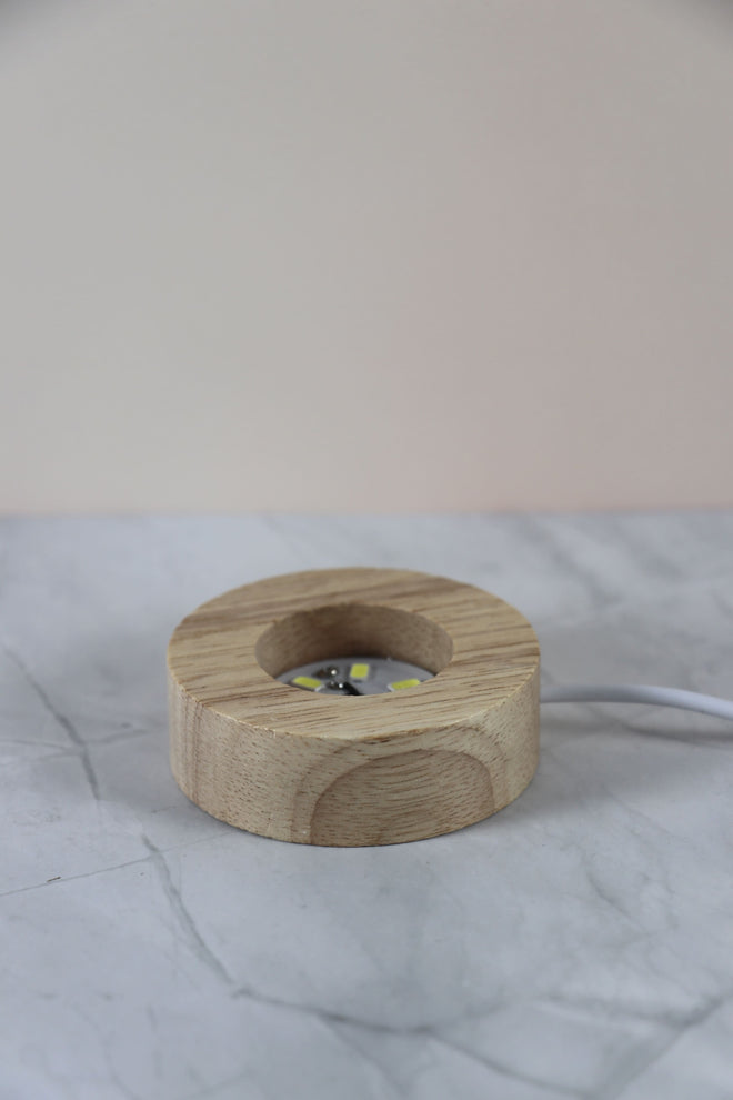 Lichtplatte für Kristalle