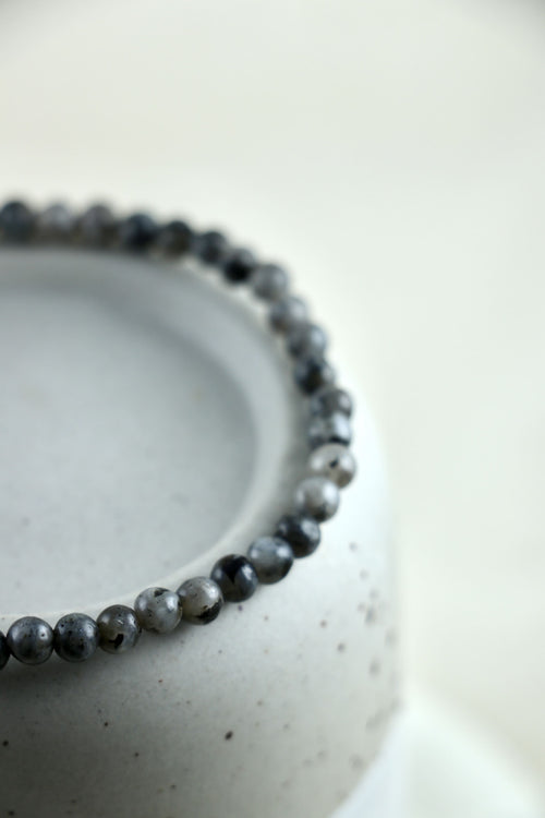 I AM restarting - Bracciale di Larvikite