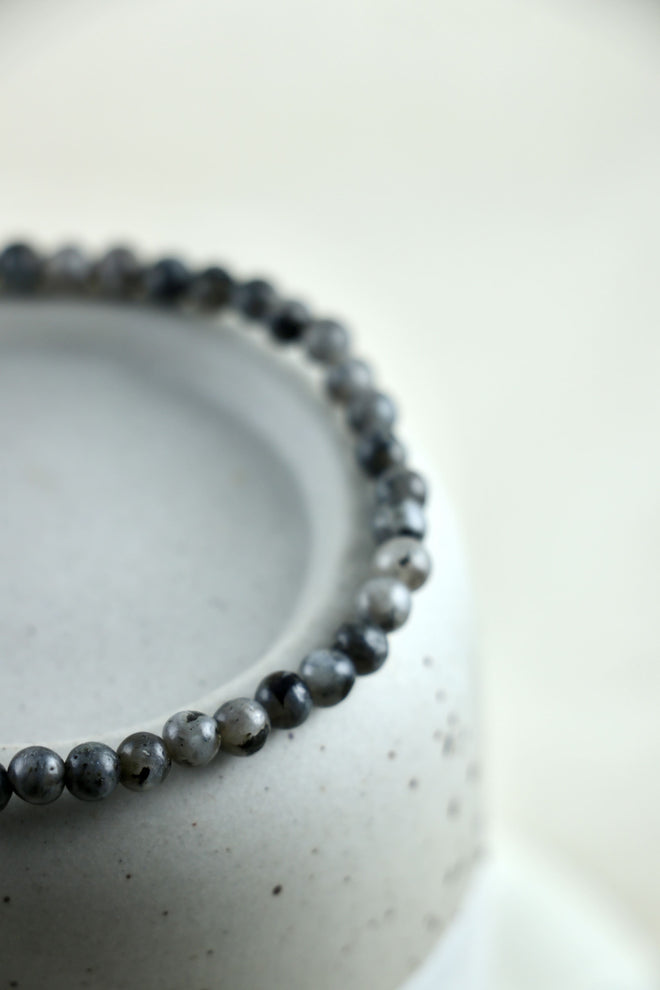 I AM restarting - Bracciale di Larvikite