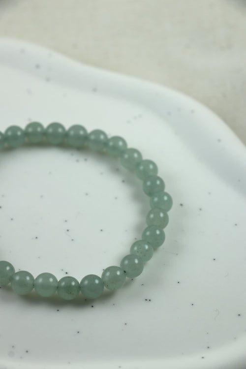 I AM abundant - Aventurin Armband