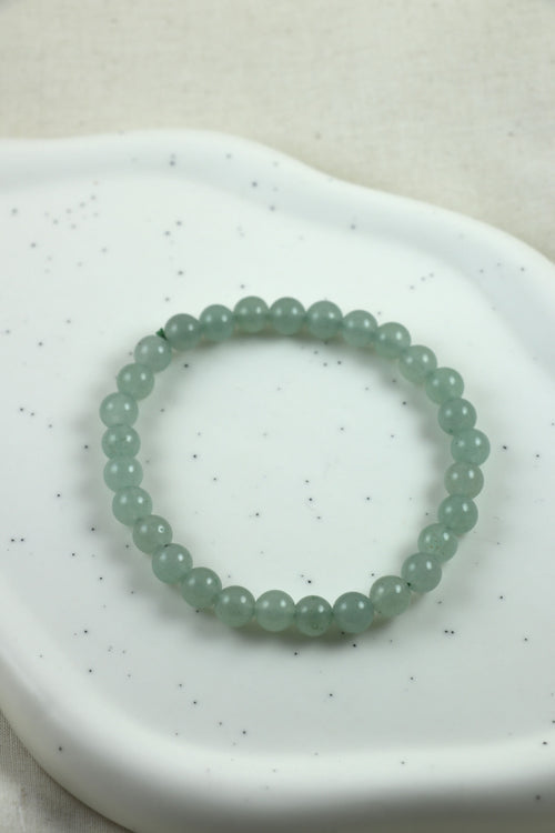 I AM abundant - Aventurin Armband