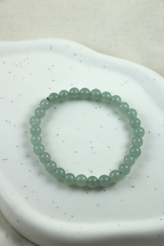 I AM abundant - Aventurin Armband