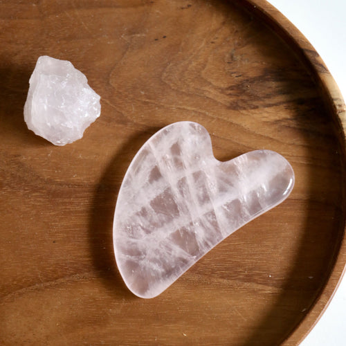 Rosenquarz Gua Sha
