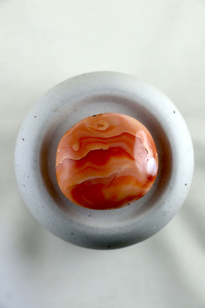 I AM unstoppable - Karneol Handschmeichler