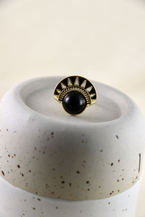 I AM limitless - Bague Onyx Rise