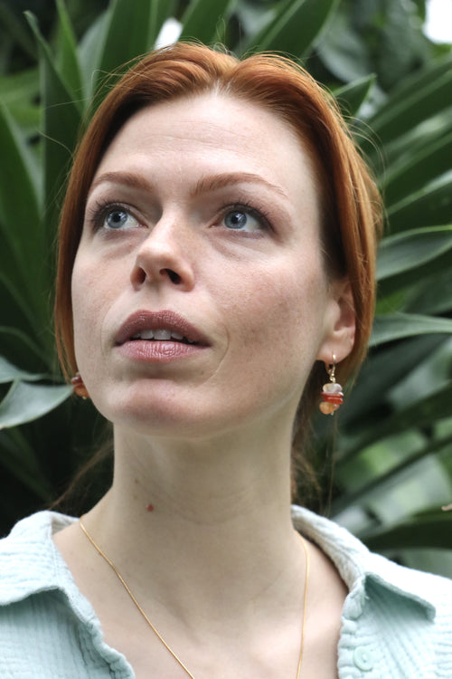 I AM unstoppable - Karneol Ohrringe