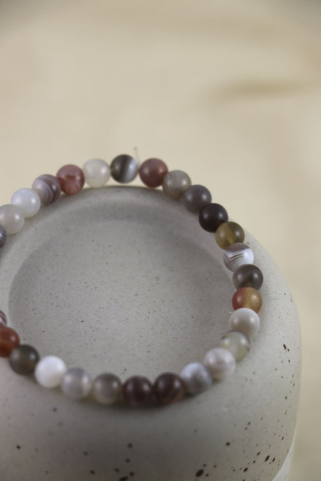 I AM limitless - Bracciale in agata Botswana