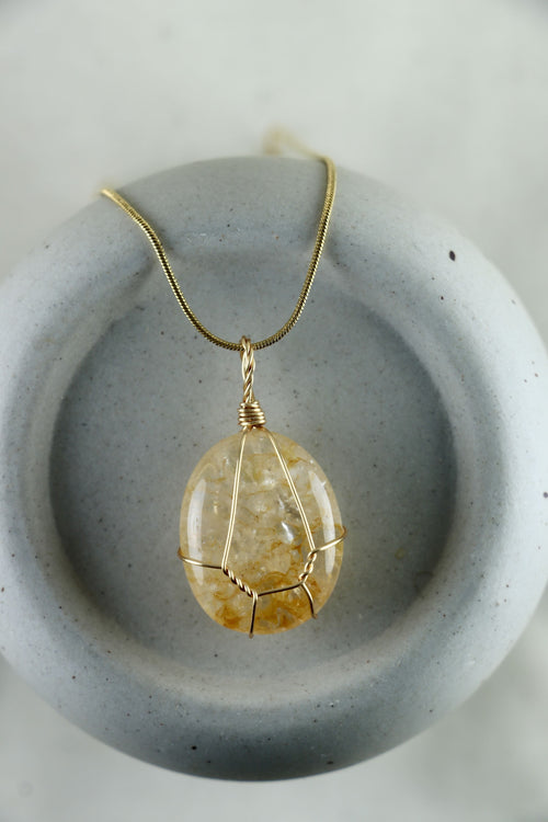 I AM a master healer - Collana Golden Healer
