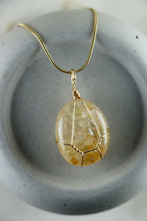 I AM a master healer - Collana Golden Healer