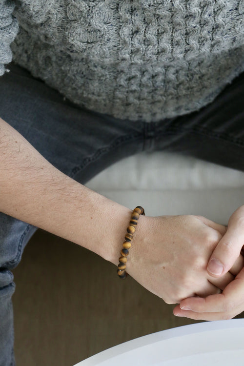 I AM brave - Bracelet Oeil de Tigre