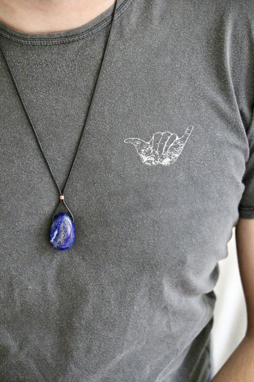I AM true - Collana Lapislazzuli Uomo