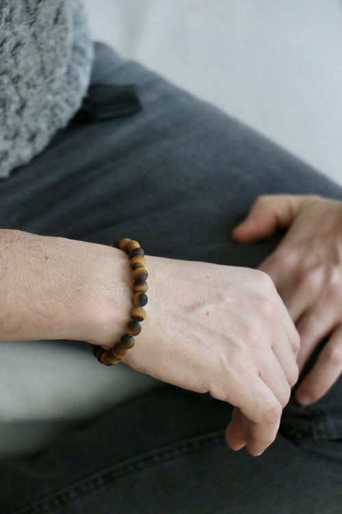 I AM brave - Bracelet Oeil de Tigre