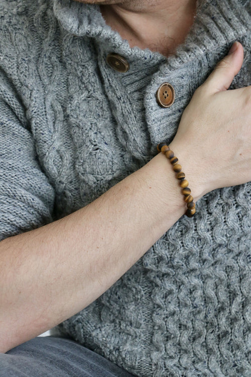 I AM brave - Bracelet Oeil de Tigre