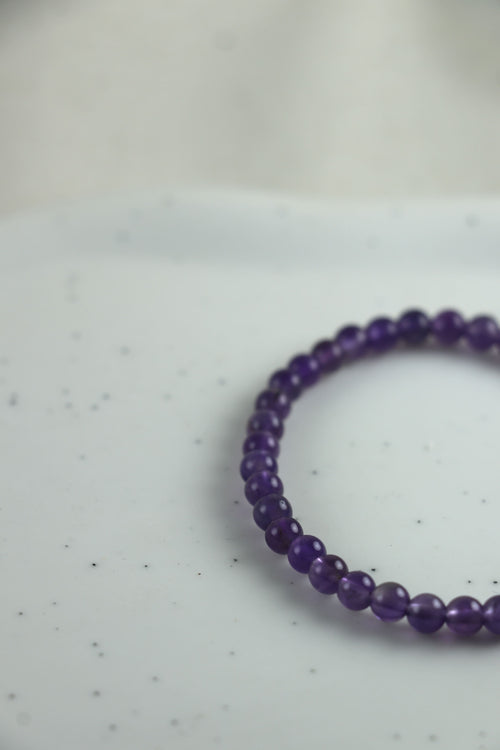 I AM clarity - Amethyst Kinderarmband