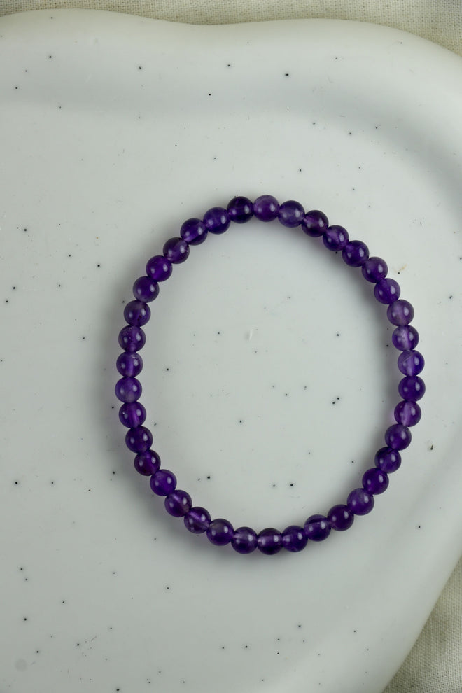 I AM clarity - Amethyst Kinderarmband