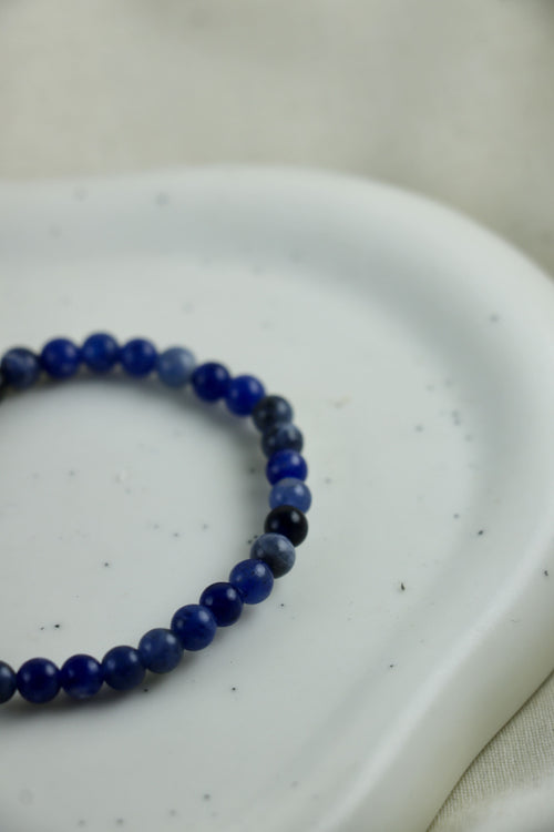I AM peace - Braccialetto Bambini in Sodalite