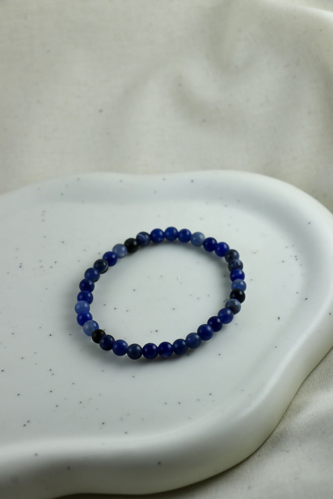 I AM peace - Bracelet Enfant en Sodalite