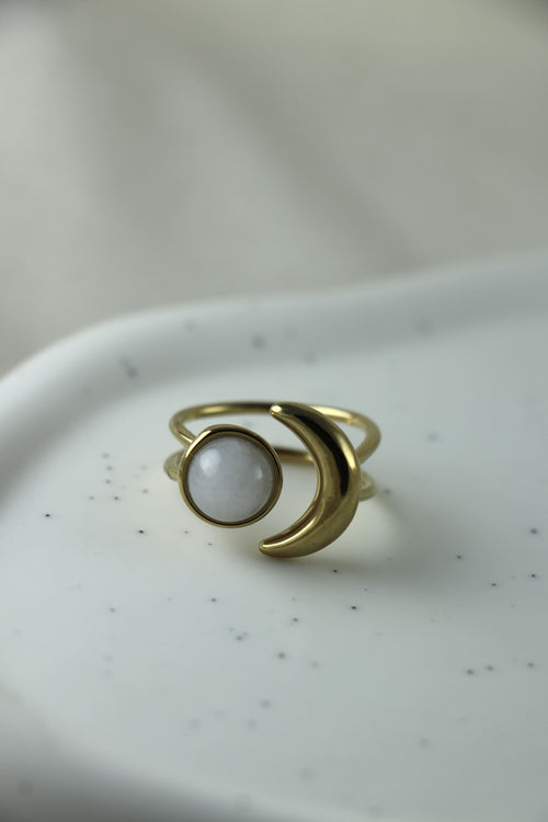 I AM feminine - Mondstein Ring Mond