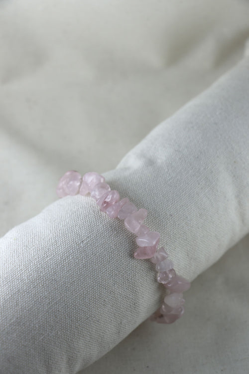 I AM love - Bracelet Quartz Rose Éclats