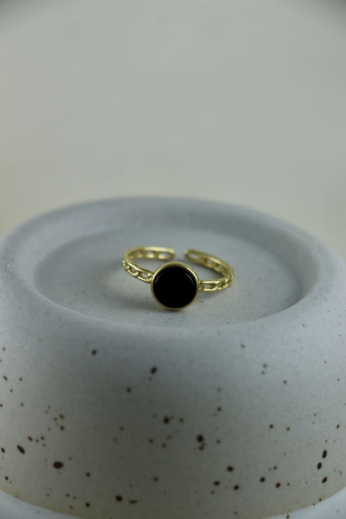 I AM limitless - Onyx Ring Big Button