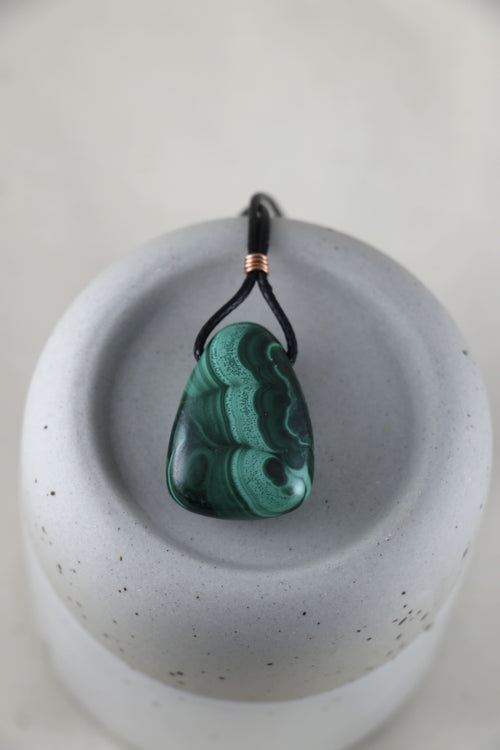 I AM pure - Collana Malachite Uomo
