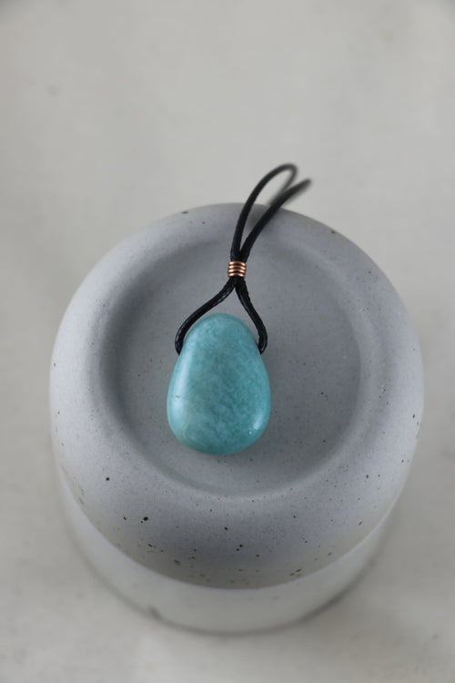 I AM confident - Collier Amazonite