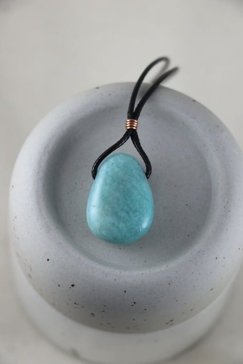 I AM confident - Collier Amazonite