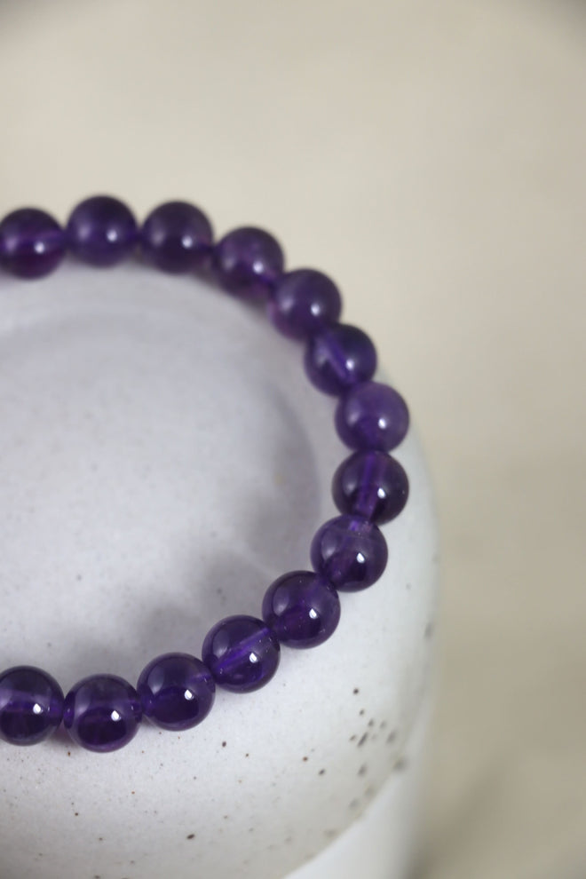 I AM clarity - Amethyst Armband