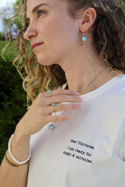 Mantra T-Shirt "dear universe"