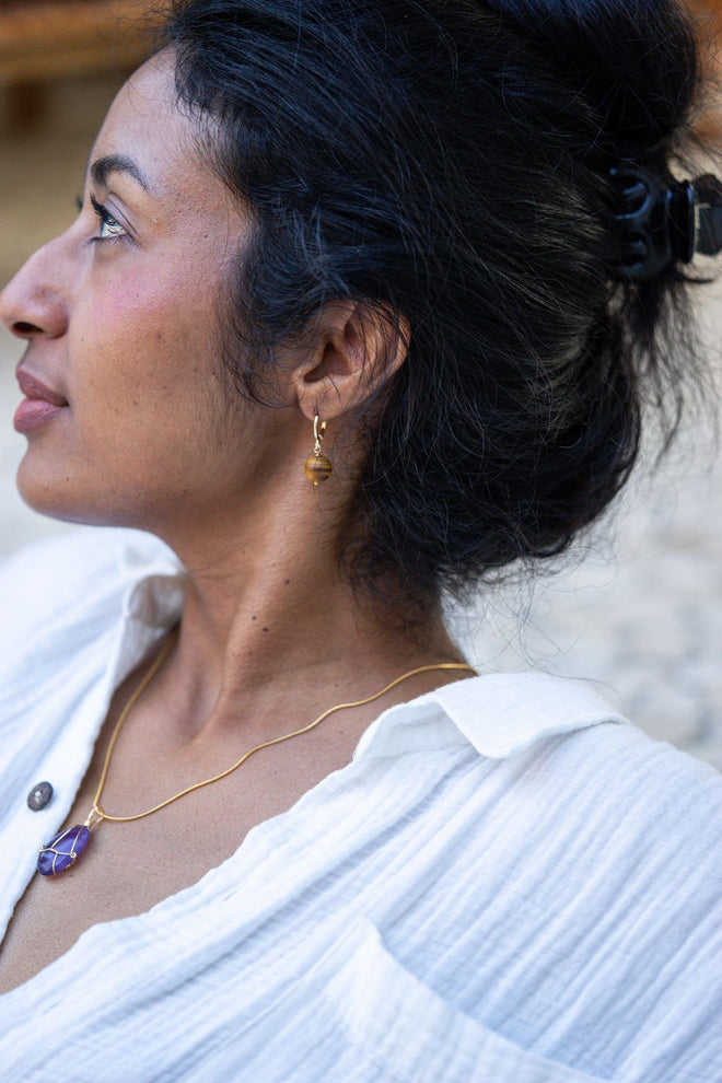 I AM clarity - Amethyst Halskette - My Store