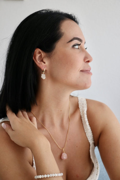 I AM feminine - Mondstein Ohrringe - My Store