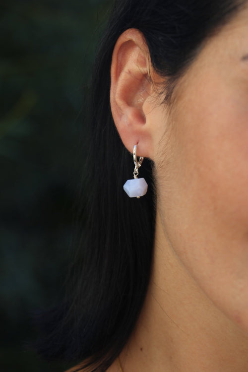 I AM growing - Chalcedon Ohrringe - My Store